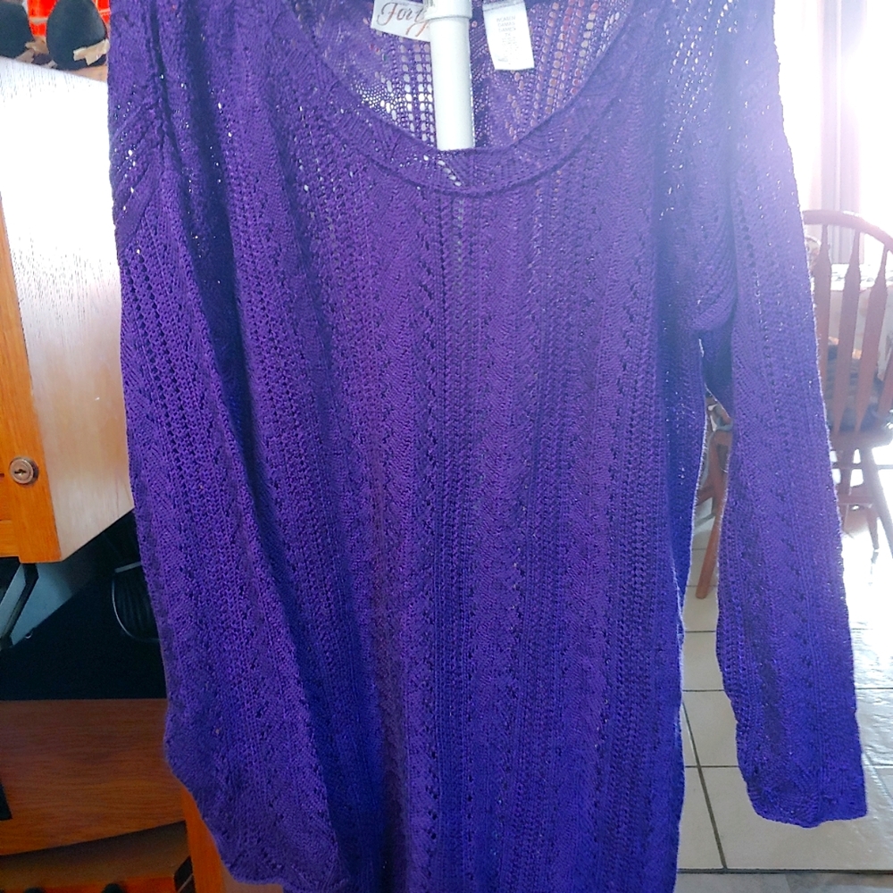 For you from Spiegel Pull over Sweater size 2x